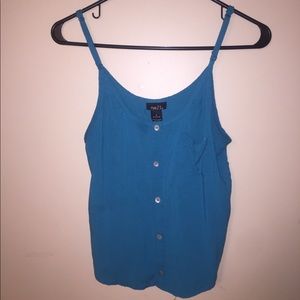 Blue tank top